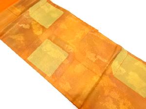 抽象模様織り出し名古屋帯